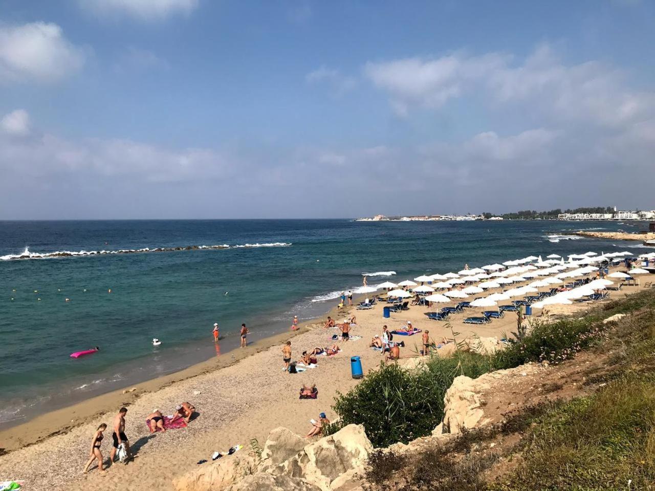 Dreamy 2 Bed Apartment By The Sea Paphos Exterior photo